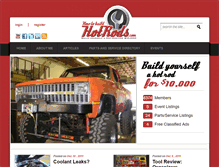 Tablet Screenshot of howtobuildhotrods.com